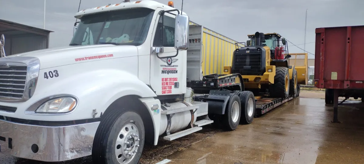 Specialized carrier with US DOT and ICC cross-border credentials